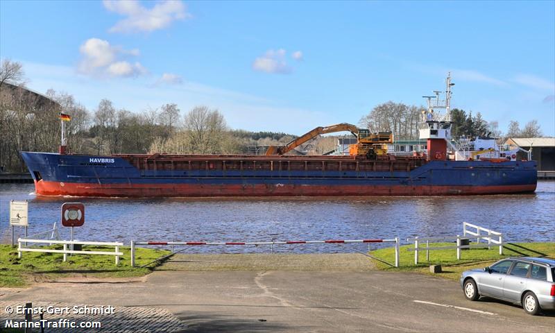 havbris (General Cargo Ship) - IMO 8800157, MMSI 377444000, Call Sign J8B4046 under the flag of St Vincent & Grenadines