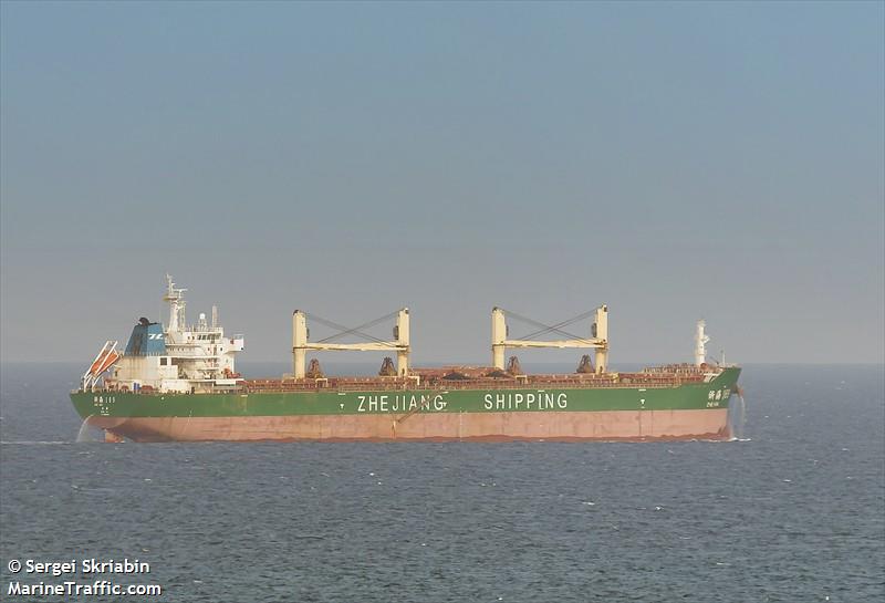 zhe hai 169 (Bulk Carrier) - IMO 9622784, MMSI 412029000, Call Sign BIAN4 under the flag of China