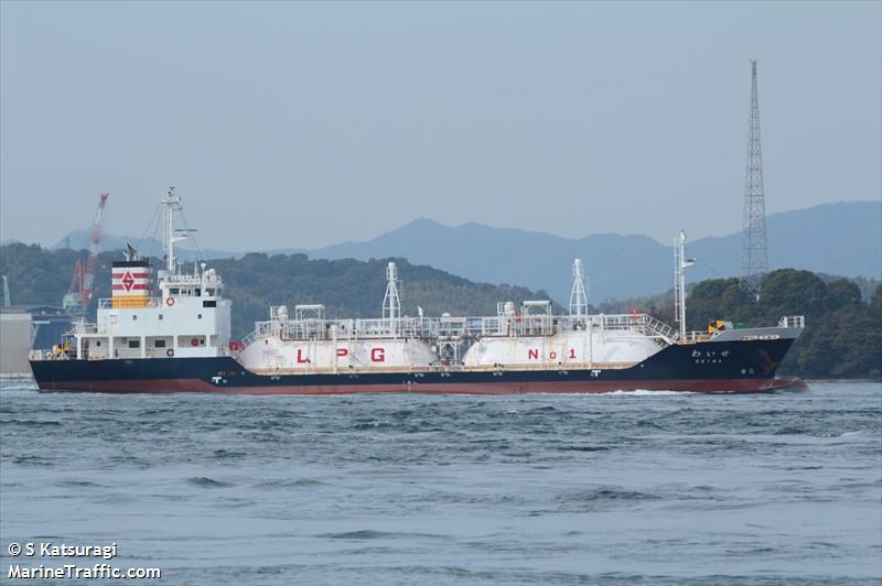 seiwa (LPG Tanker) - IMO 9837585, MMSI 431012675, Call Sign JD4473 under the flag of Japan
