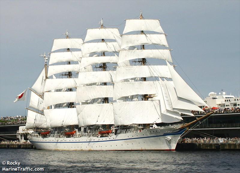 nippon maru (Sailing Vessel) - IMO 8211502, MMSI 431498000, Call Sign JFMC under the flag of Japan