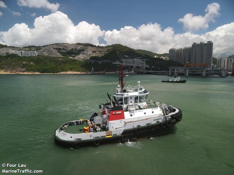 whampoa (Tug) - IMO 9600516, MMSI 477847300, Call Sign VRIG9 under the flag of Hong Kong