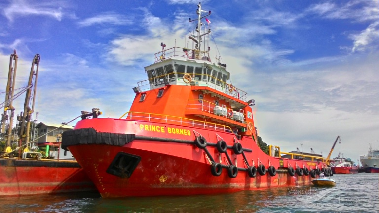 uv.prince borneo (Utility Vessel) - IMO 9679610, MMSI 525007176, Call Sign JZCW under the flag of Indonesia