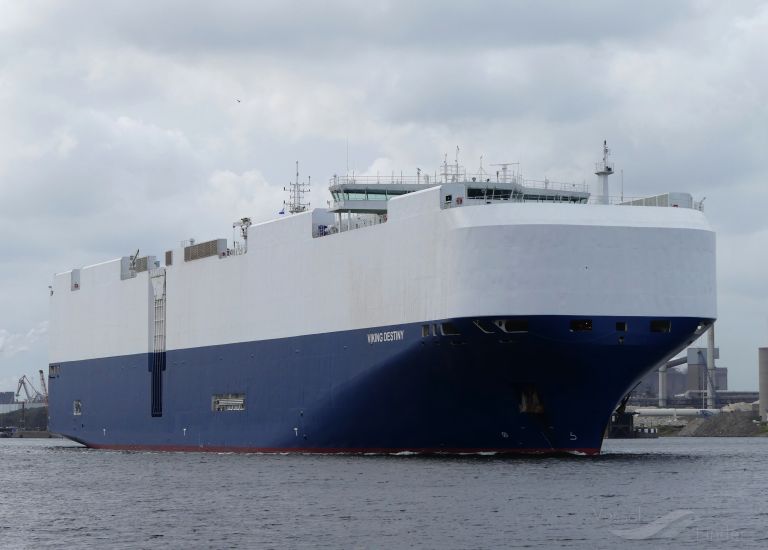 viking destiny (Vehicles Carrier) - IMO 9728863, MMSI 538007385, Call Sign V7HR6 under the flag of Marshall Islands