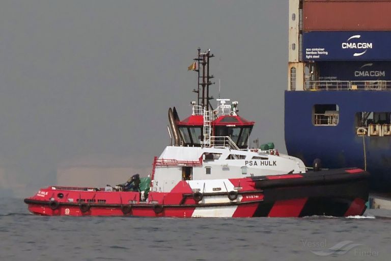 psa hulk cs04 (Tug) - IMO 9830484, MMSI 563060100, Call Sign 9V5834 under the flag of Singapore