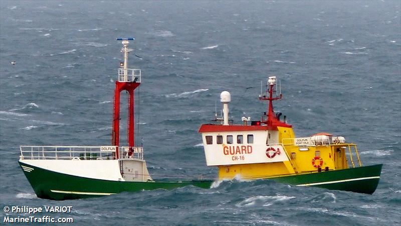 dolfijn guard vsl (Utility Vessel) - IMO 5004570, MMSI 576697000, Call Sign YJQL8 under the flag of Vanuatu