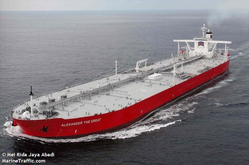 alexander the great (Crude Oil Tanker) - IMO 9377418, MMSI 636014598, Call Sign A8VF4 under the flag of Liberia