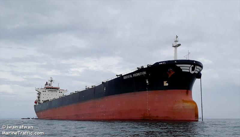 oriental promotion (Bulk Carrier) - IMO 9216248, MMSI 636019904, Call Sign D5WS2 under the flag of Liberia