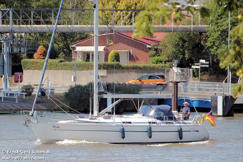 vida (Sailing vessel) - IMO , MMSI 211556420, Call Sign DG4811 under the flag of Germany