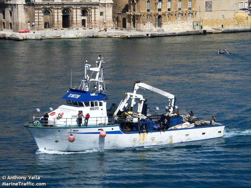 ta mattew (Fishing vessel) - IMO , MMSI 215000910, Call Sign 9H2803 under the flag of Malta