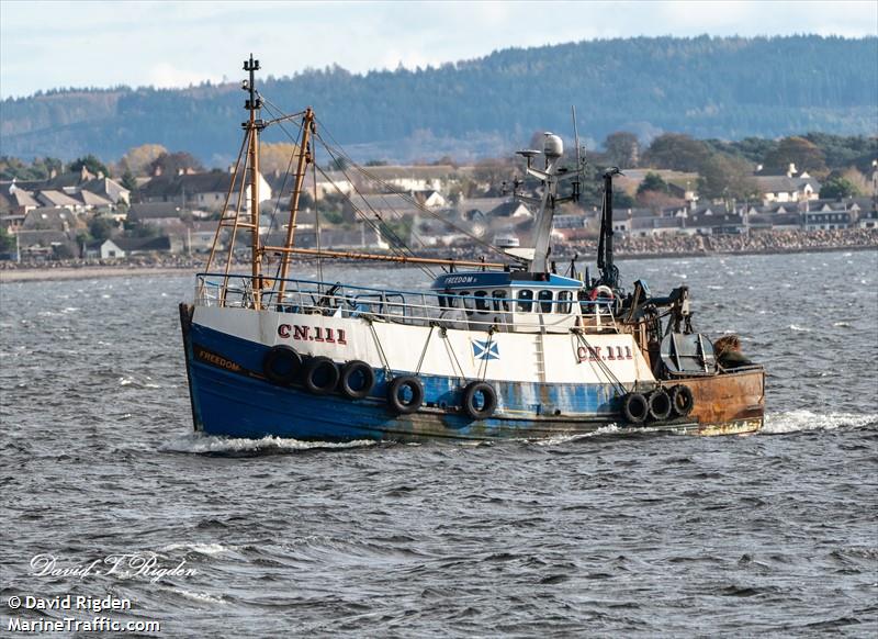 freedom ii cn111 (Fishing vessel) - IMO , MMSI 235005050, Call Sign 2GMH under the flag of United Kingdom (UK)