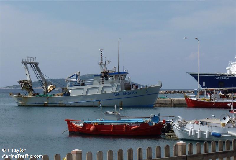 alexandra ii (Fishing vessel) - IMO 8787824, MMSI 240802000, Call Sign SY9733 under the flag of Greece