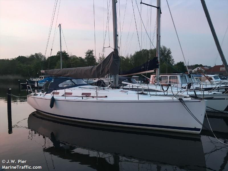 pieraat (Sailing vessel) - IMO , MMSI 244090785, Call Sign PD8835 under the flag of Netherlands