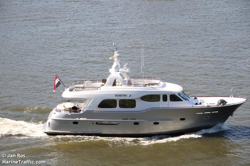 seastar (Pleasure craft) - IMO , MMSI 244630193, Call Sign PF9899 under the flag of Netherlands