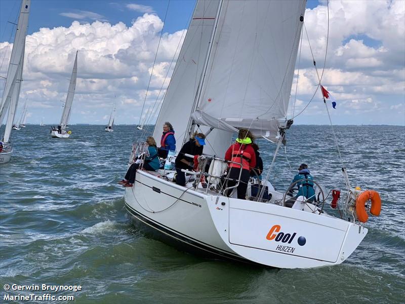 cool (Sailing vessel) - IMO , MMSI 244750476, Call Sign PF5688 under the flag of Netherlands