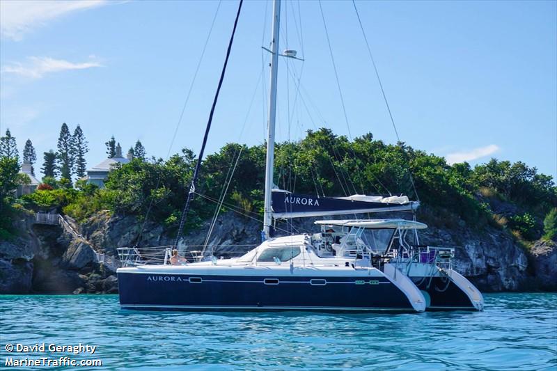 aurora (Sailing vessel) - IMO , MMSI 310996685, Call Sign ZFU6685 under the flag of Bermuda
