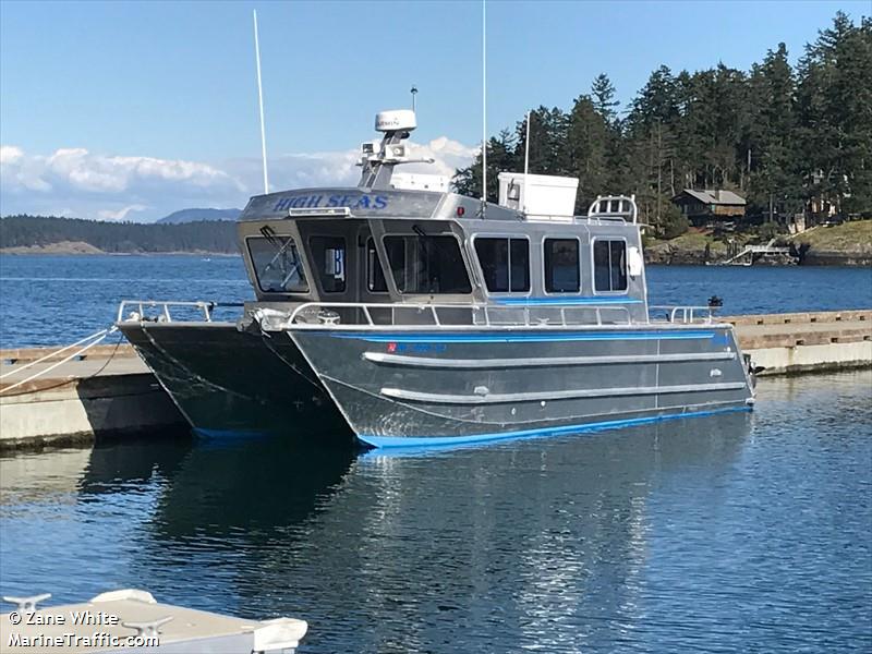 high seas (Pleasure craft) - IMO , MMSI 338219198, Call Sign HIGHSEA under the flag of USA