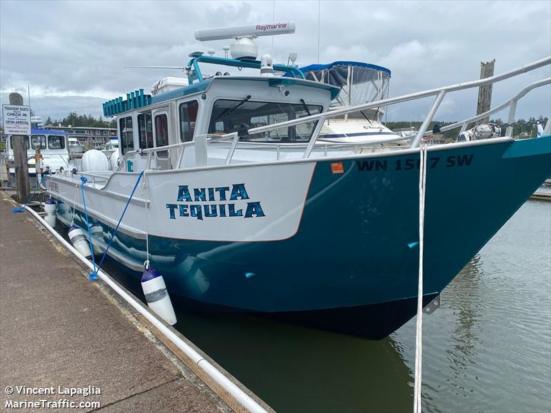 anita tequila (Pleasure craft) - IMO , MMSI 338383949 under the flag of USA