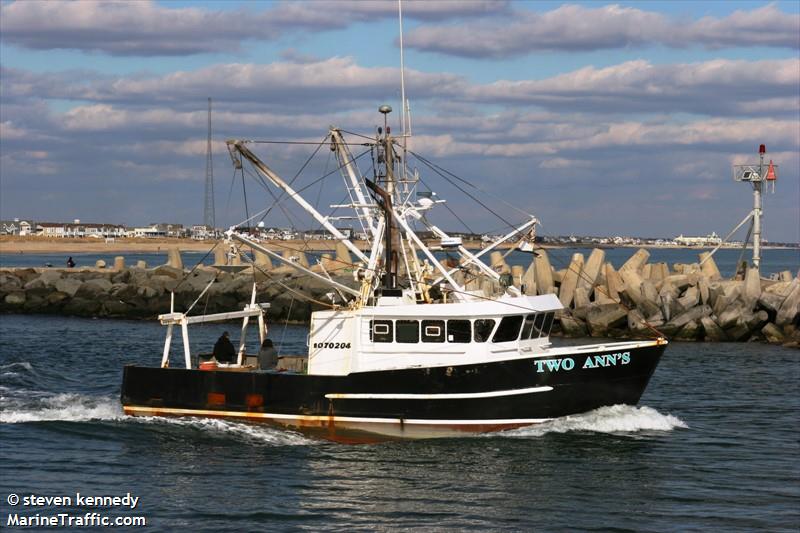 two anns (Fishing vessel) - IMO , MMSI 367374510, Call Sign WDE6005 under the flag of United States (USA)