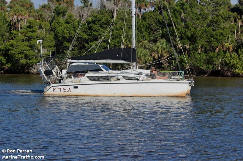 kten (Pleasure craft) - IMO , MMSI 367568260, Call Sign WDG7535 under the flag of United States (USA)