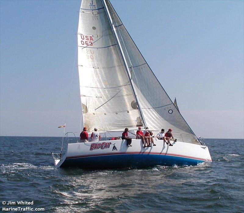 bad cat (Sailing vessel) - IMO , MMSI 367609880 under the flag of United States (USA)