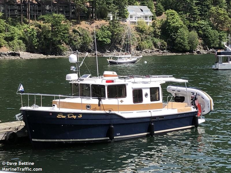 sea dog 3 (Pleasure craft) - IMO , MMSI 368092490, Call Sign WDK8269 under the flag of United States (USA)