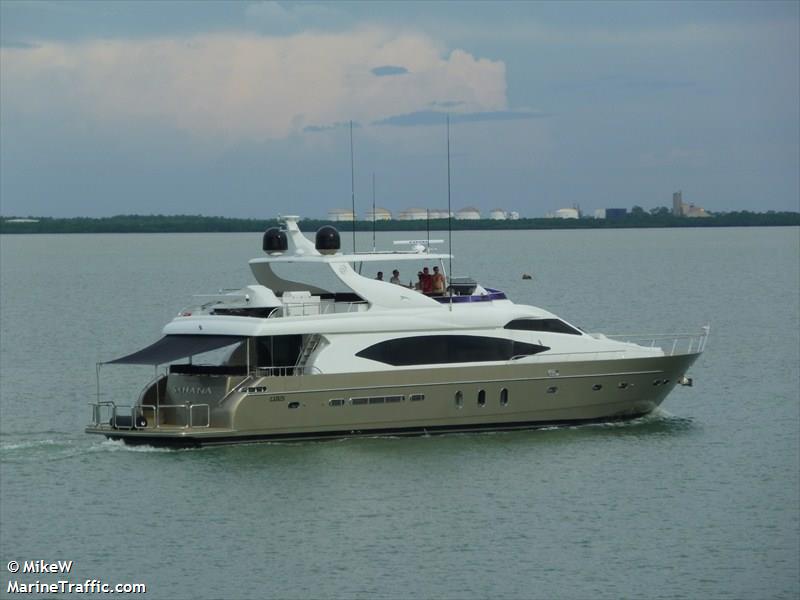 sahana (Pleasure craft) - IMO , MMSI 503544400, Call Sign VMQ9917 under the flag of Australia