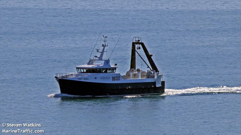santy maria (Fishing vessel) - IMO , MMSI 512005523, Call Sign ZME2169 under the flag of New Zealand