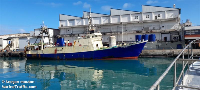 harvest kirstina (Fishing vessel) - IMO , MMSI 601226000, Call Sign ZR 8100 under the flag of South Africa