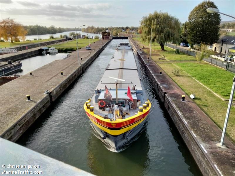 choco (Cargo ship) - IMO , MMSI 203999229, Call Sign FM3853 under the flag of Austria