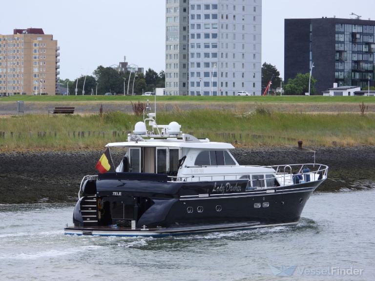 lady danher (Pleasure craft) - IMO , MMSI 205808810, Call Sign OR8088 under the flag of Belgium