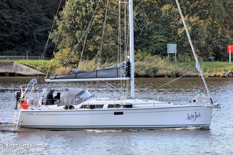 lucky jack (Sailing vessel) - IMO , MMSI 211314440, Call Sign DJYX2 under the flag of Germany