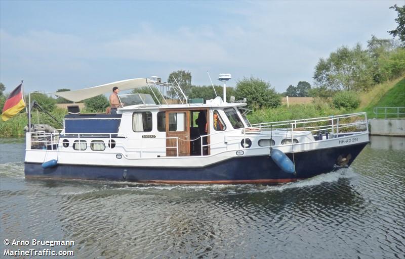 sindbad (Pleasure craft) - IMO , MMSI 211395620, Call Sign DJ2508 under the flag of Germany
