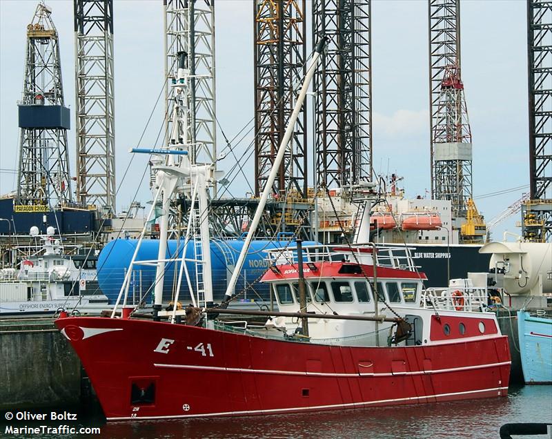 sofia kaul (Fishing vessel) - IMO , MMSI 219009041, Call Sign OVPT under the flag of Denmark
