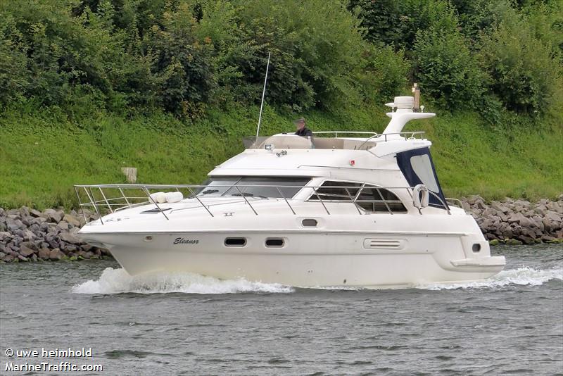 eleanor (Pleasure craft) - IMO , MMSI 232009143, Call Sign MBHU2 under the flag of United Kingdom (UK)