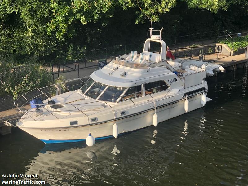 lady irene (Pleasure craft) - IMO , MMSI 232013674, Call Sign MCND3 under the flag of United Kingdom (UK)