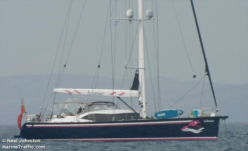 achenar (Sailing vessel) - IMO , MMSI 232031281, Call Sign MIIC7 under the flag of United Kingdom (UK)