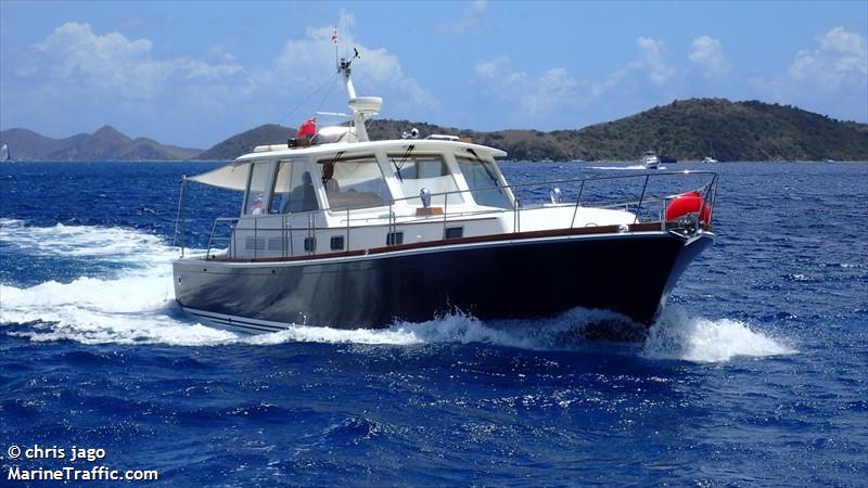 flamboyant (Pleasure craft) - IMO , MMSI 235023379, Call Sign MGWW9 under the flag of United Kingdom (UK)