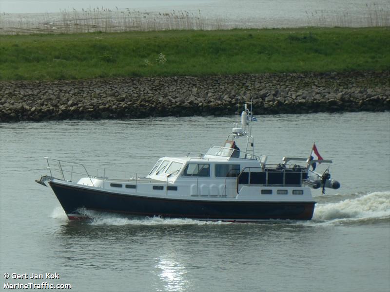 flyer (Pleasure craft) - IMO , MMSI 244110362, Call Sign PE6955 under the flag of Netherlands