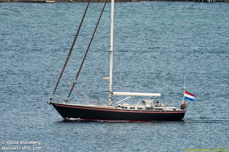 callisto (Pleasure craft) - IMO , MMSI 244770293, Call Sign PB7646 under the flag of Netherlands