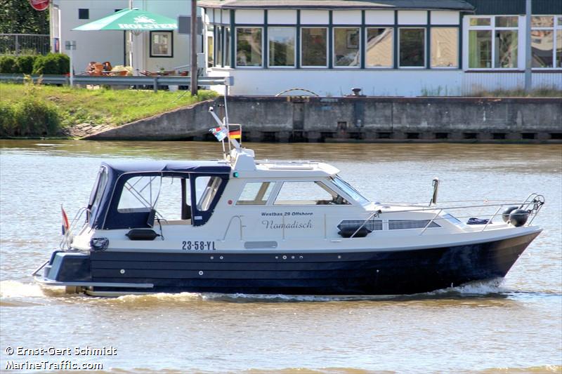 nomadisch (Pleasure craft) - IMO , MMSI 244860409, Call Sign PB3663 under the flag of Netherlands