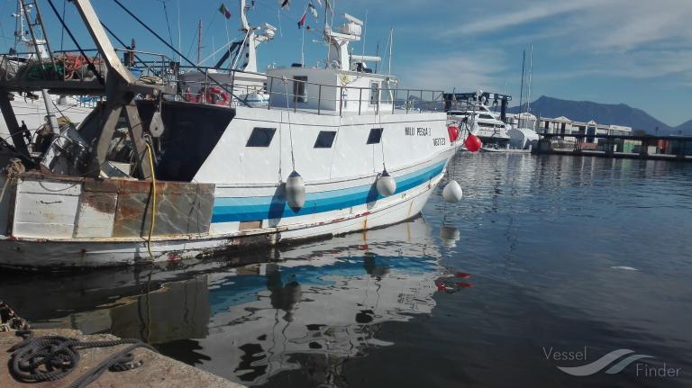 mp melina (Fishing vessel) - IMO , MMSI 247063430, Call Sign IVXT under the flag of Italy