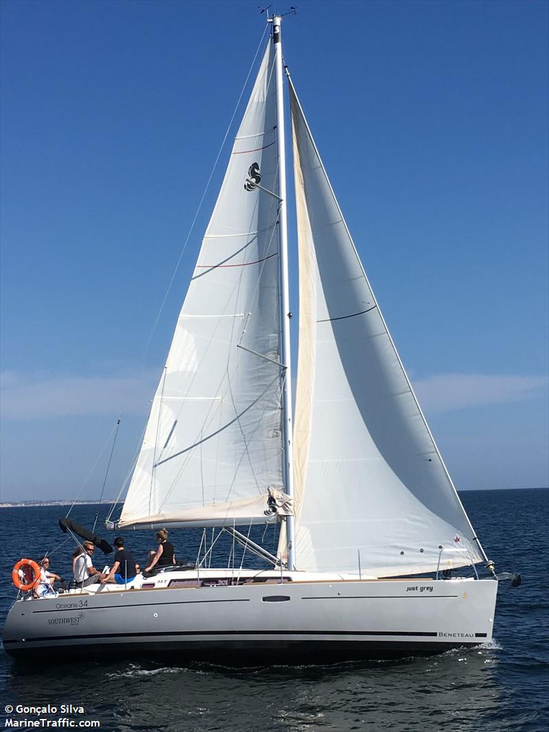 just grey (Sailing vessel) - IMO , MMSI 263958773, Call Sign CRA7069 under the flag of Portugal