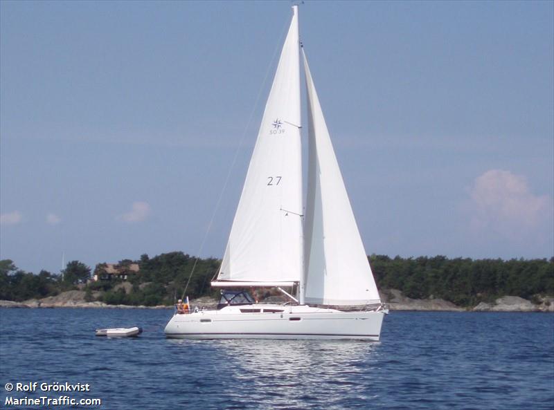 arabesque (Pleasure craft) - IMO , MMSI 265554500, Call Sign SC3849 under the flag of Sweden