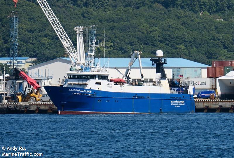 valeriy maslakov (Fishing Vessel) - IMO 9231391, MMSI 273424250, Call Sign UEAG under the flag of Russia