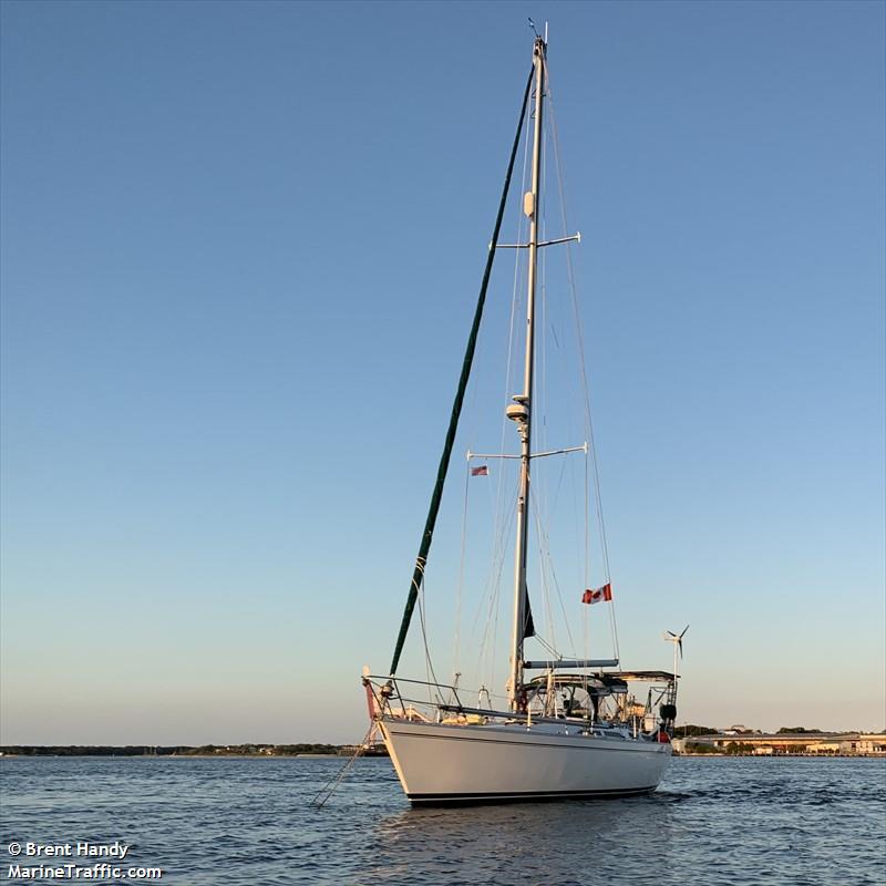 mikhaya (Sailing vessel) - IMO , MMSI 316041653, Call Sign CHA2055 under the flag of Canada