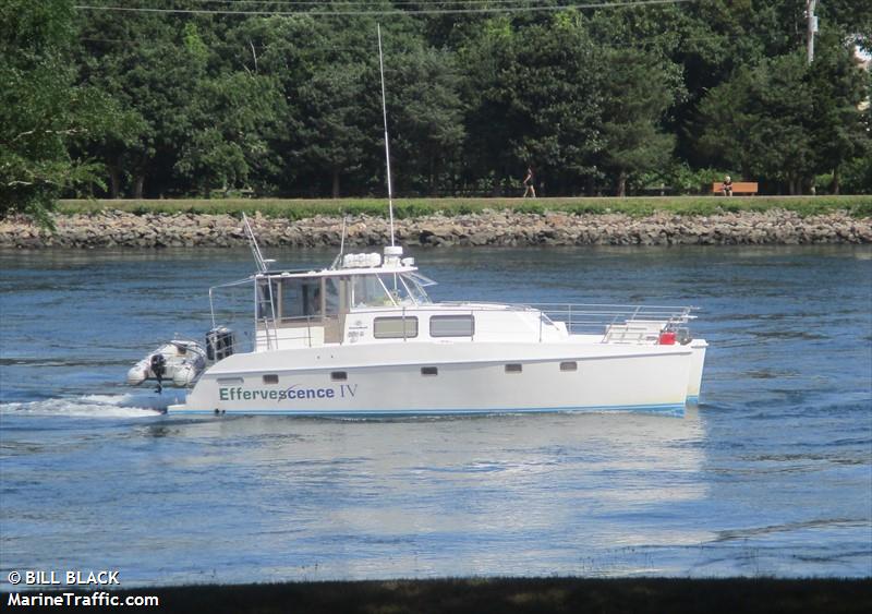 effervescence iv (Pleasure craft) - IMO , MMSI 368018840, Call Sign MDJ8689 under the flag of United States (USA)