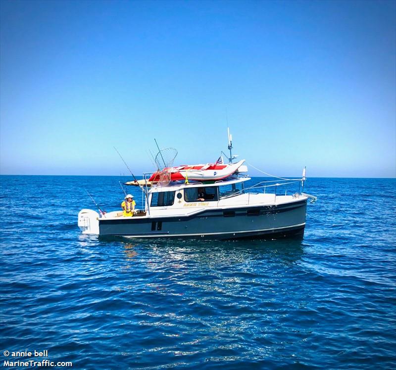 annie time (Pleasure craft) - IMO , MMSI 368056650, Call Sign WDK4578 under the flag of United States (USA)