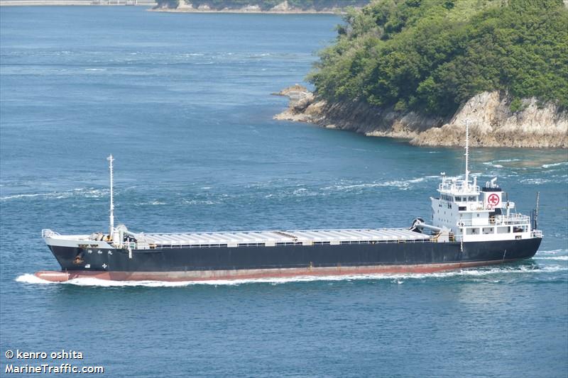 shinwa maru (Cargo ship) - IMO , MMSI 431000349, Call Sign JD2518 under the flag of Japan