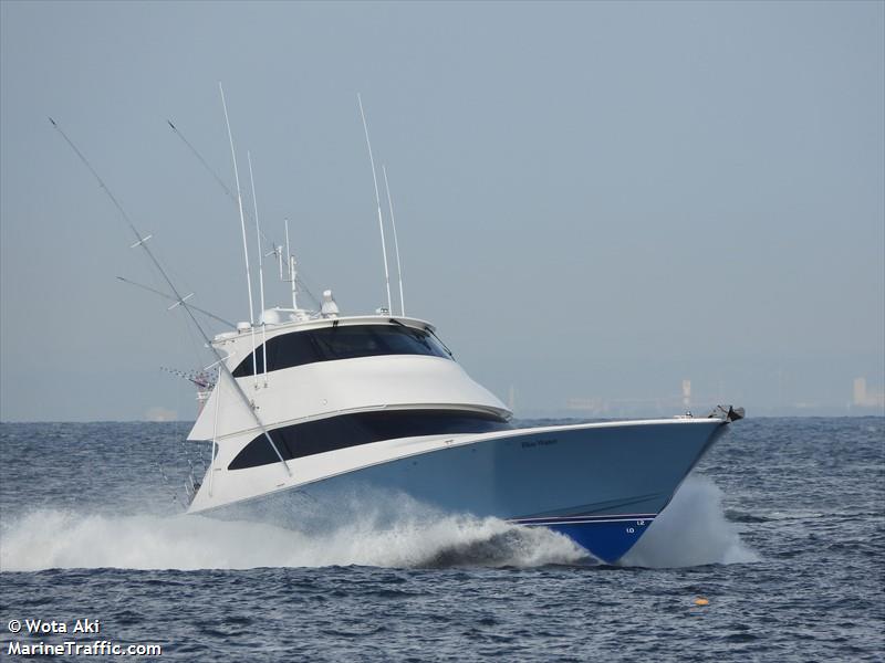 blue water (Pleasure craft) - IMO , MMSI 431012949 under the flag of Japan