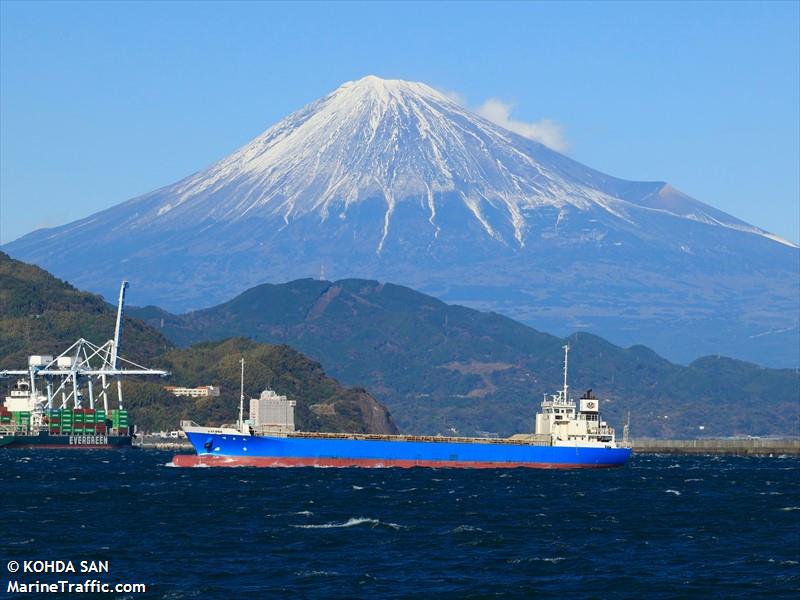meisyun maru (Cargo ship) - IMO , MMSI 431501693, Call Sign JL6612 under the flag of Japan